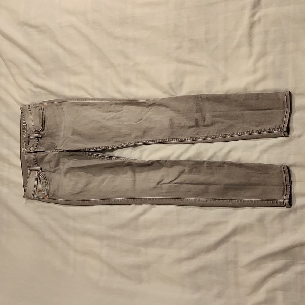 7 For All Mankind jeans The Skinny women's‎ 26 gray denim